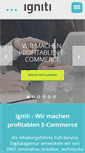 Mobile Screenshot of igniti.de